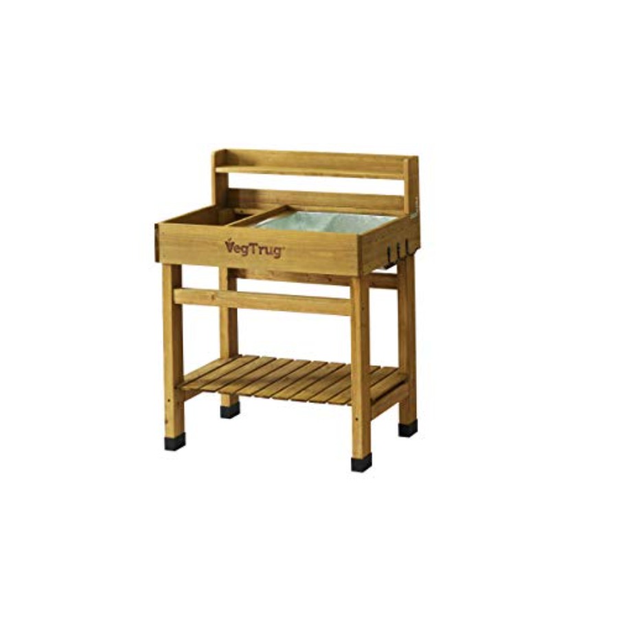 Garden Bench Metal - منضدة فاخرة مصنوعة من خشب الأرز،