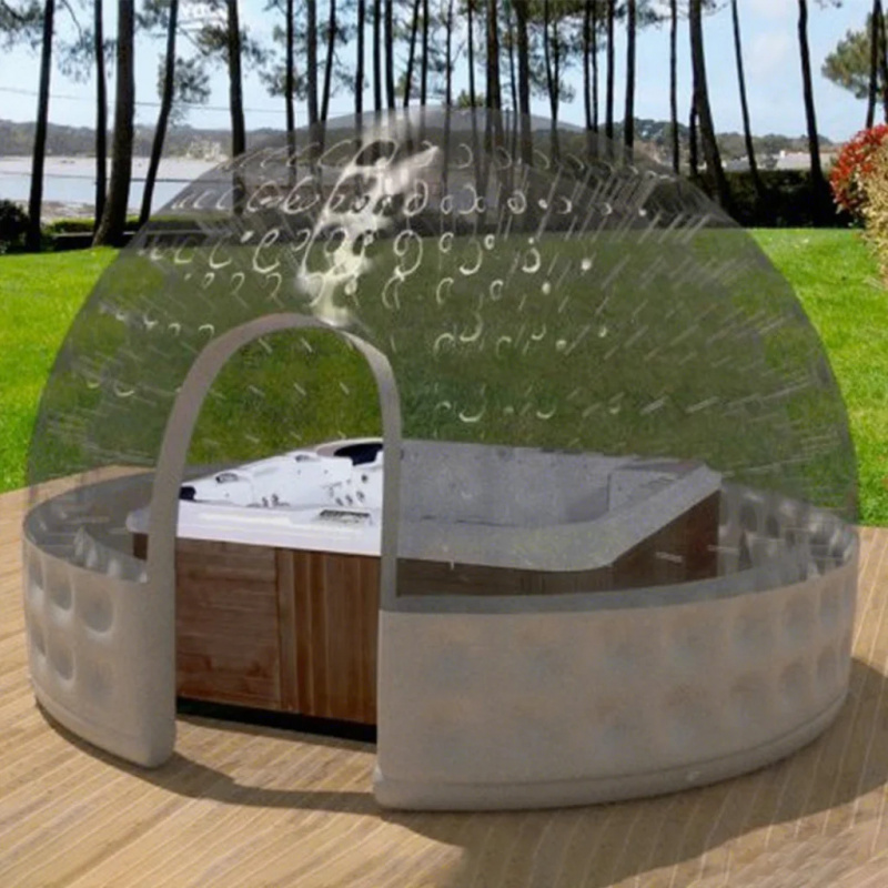Inflatable Hot Tub - تصميم جديد لخيمة غطاء حوض الاستحمام