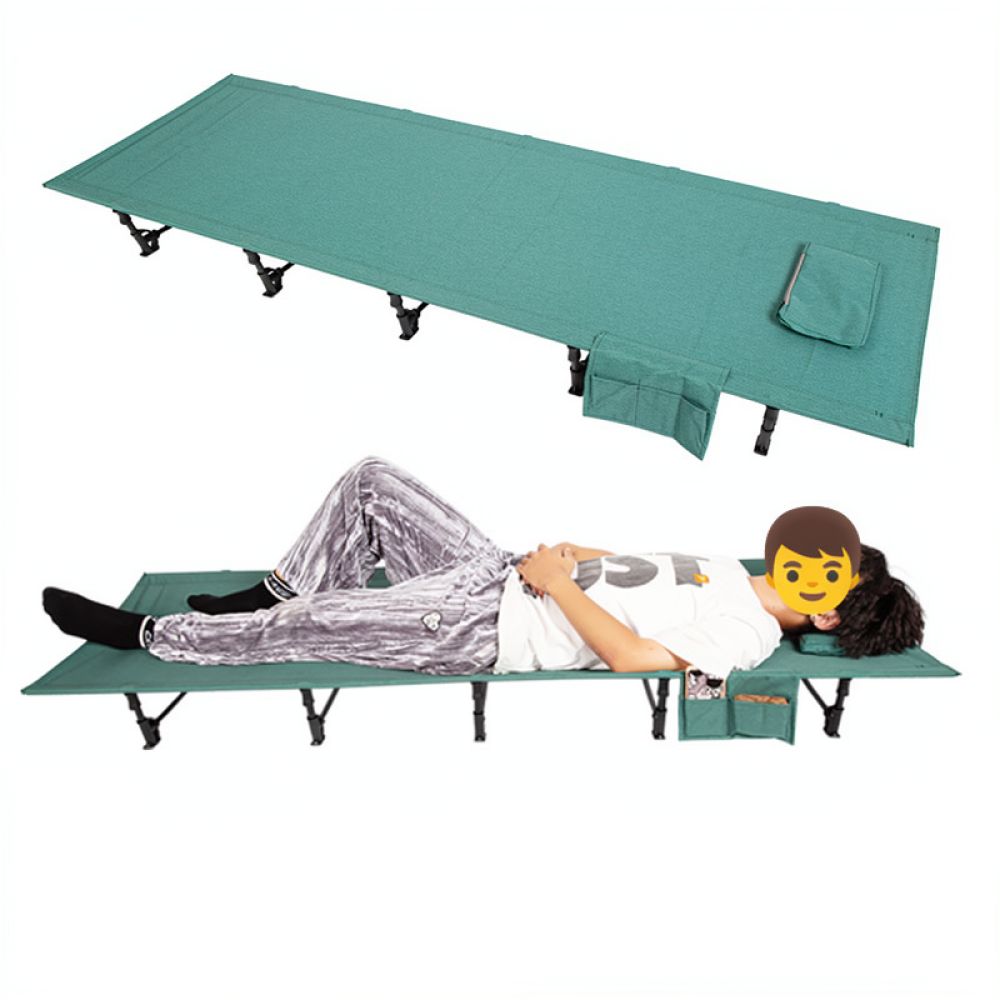 Camping Cot Foldable - قماش بديل لسرير التخييم القابل للطي،