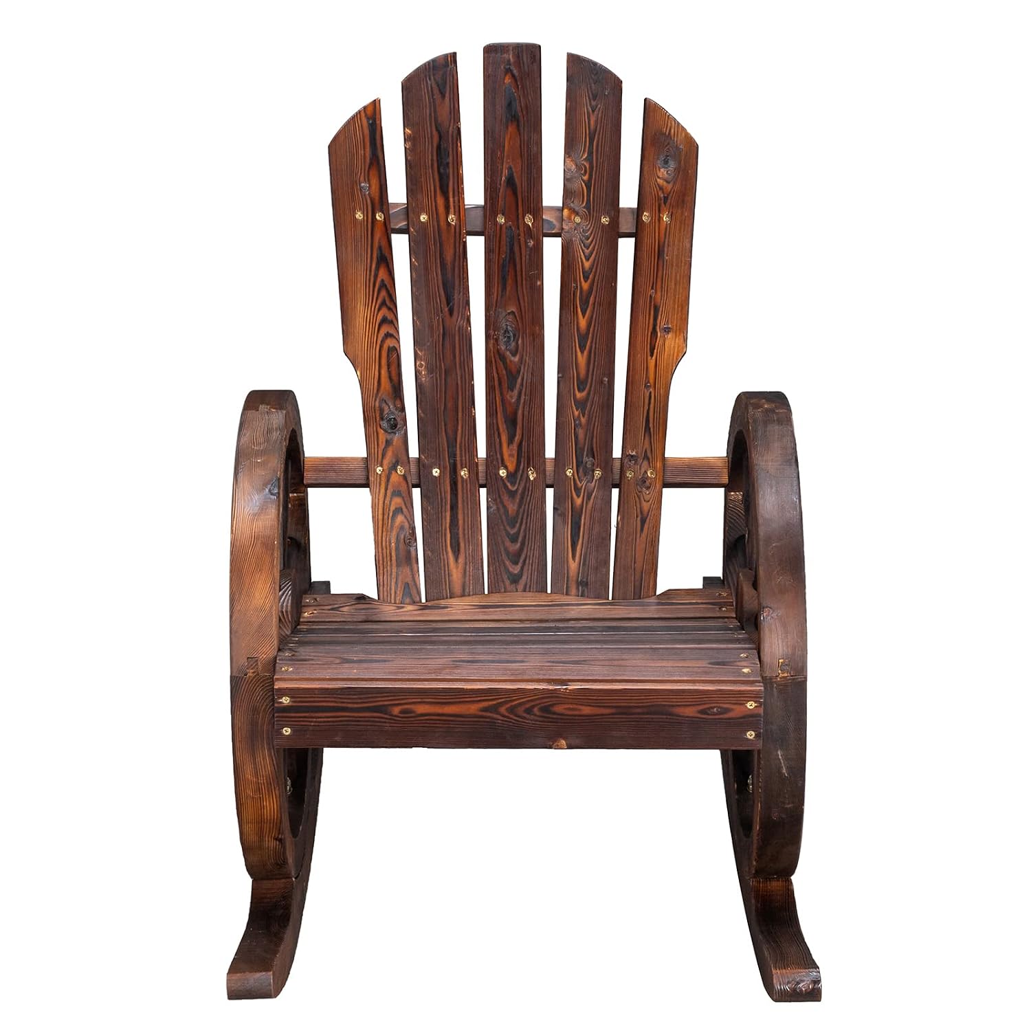 مجموعة من كرسيين هزازين أديرون - مراجعة Adirondack Chair Wood وسعره