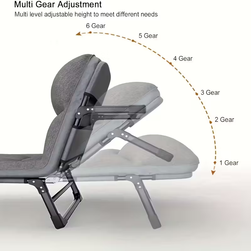 سرير استرخاء قابل للطي ومحمول، - مراجعة Camping Cot Foldable وسعره