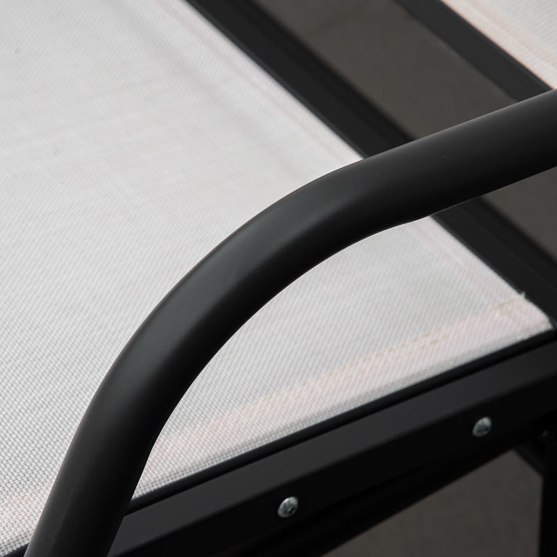 مقعد أرجوحة للحديقة يتسع لـ 3  - مراجعة Garden Bench Metal وسعره