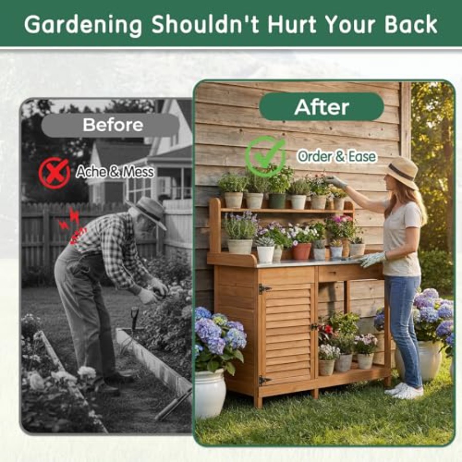 طاولة عمل خشبية للاستخدام الخا - مراجعة Garden Bench Metal وسعره