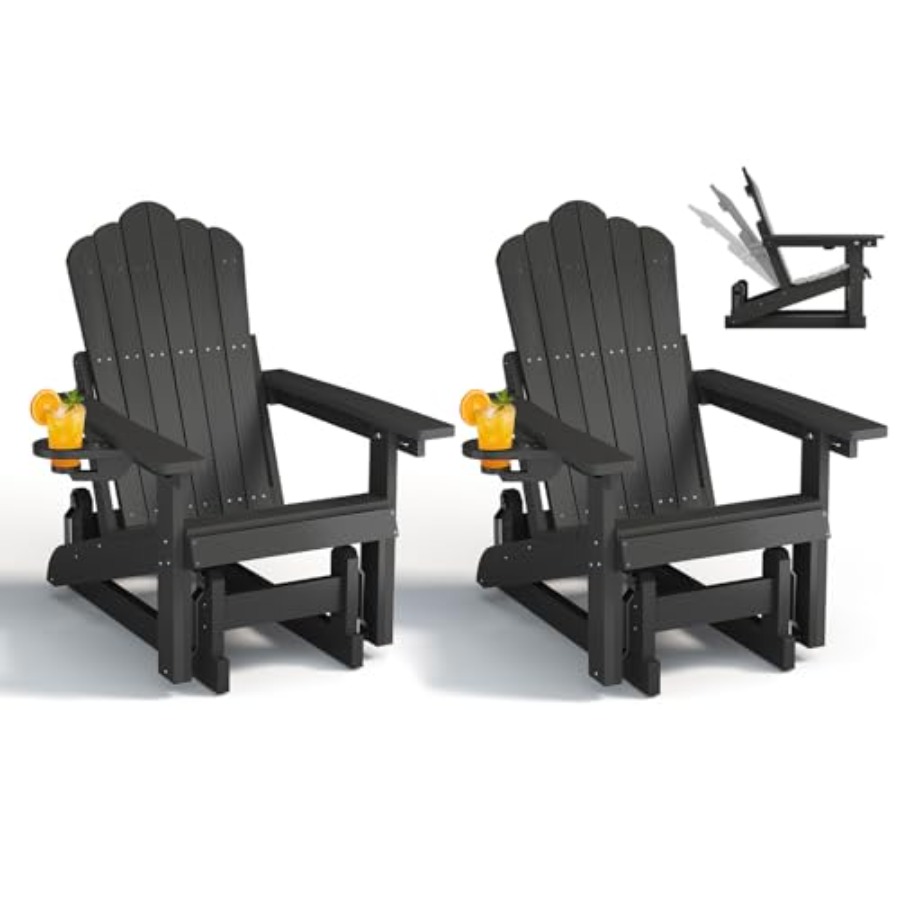 مجموعة من كرسيين أديرونداك من  - مراجعة Adirondack Chair Wood وسعره