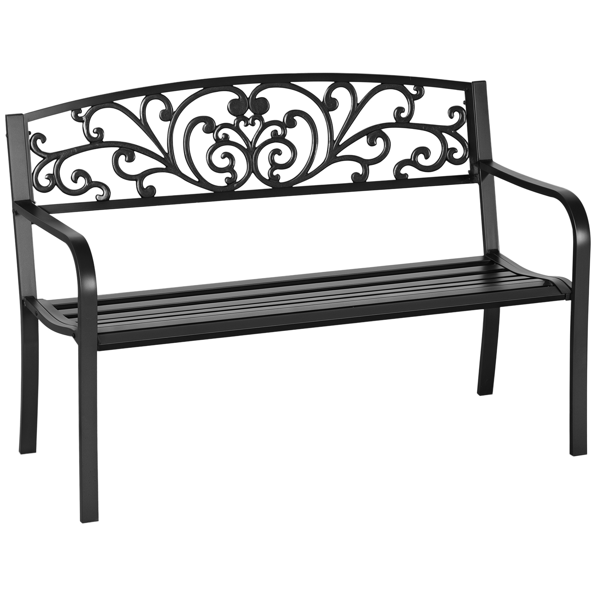 مقعد حديقة خارجي للحديقة والفن - مراجعة Garden Bench Metal وسعره