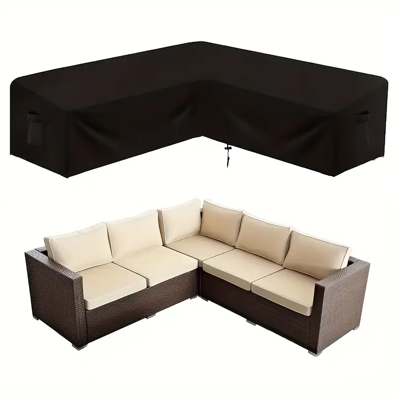 غطاء أثاث خارجي على شكل حرف V  - مراجعة Outdoor Furniture Patio وسعره
