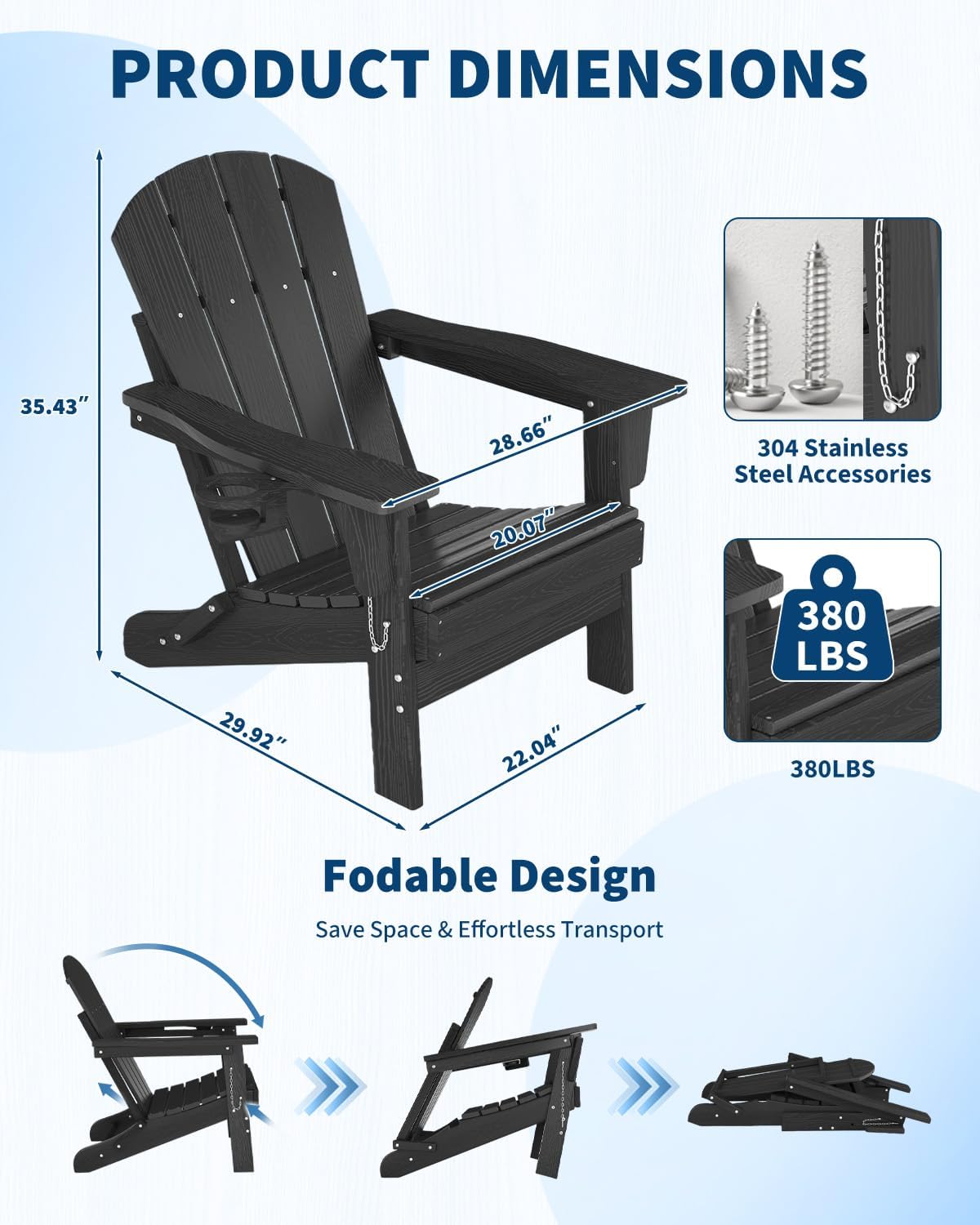 كرسي أديرونداك قابل للطي من ال - مراجعة Adirondack Chair Wood وسعره
