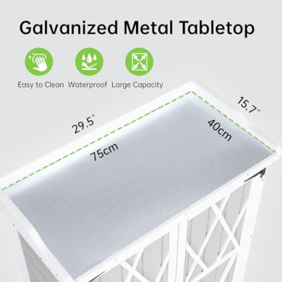 منضدة عمل للحدائق الخارجية، خز - مراجعة Garden Bench Metal وسعره