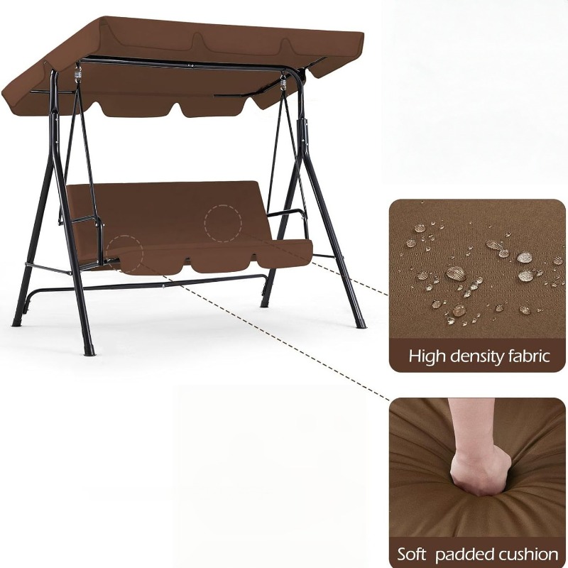 غطاء وسادة أرجوحة الفناء، غطاء - مراجعة Outdoor Furniture Rh وسعره