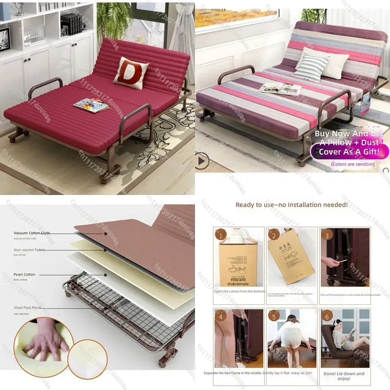 سرير قابل للطي فردي أو مزدوج م - مراجعة Camping Cot Foldable وسعره