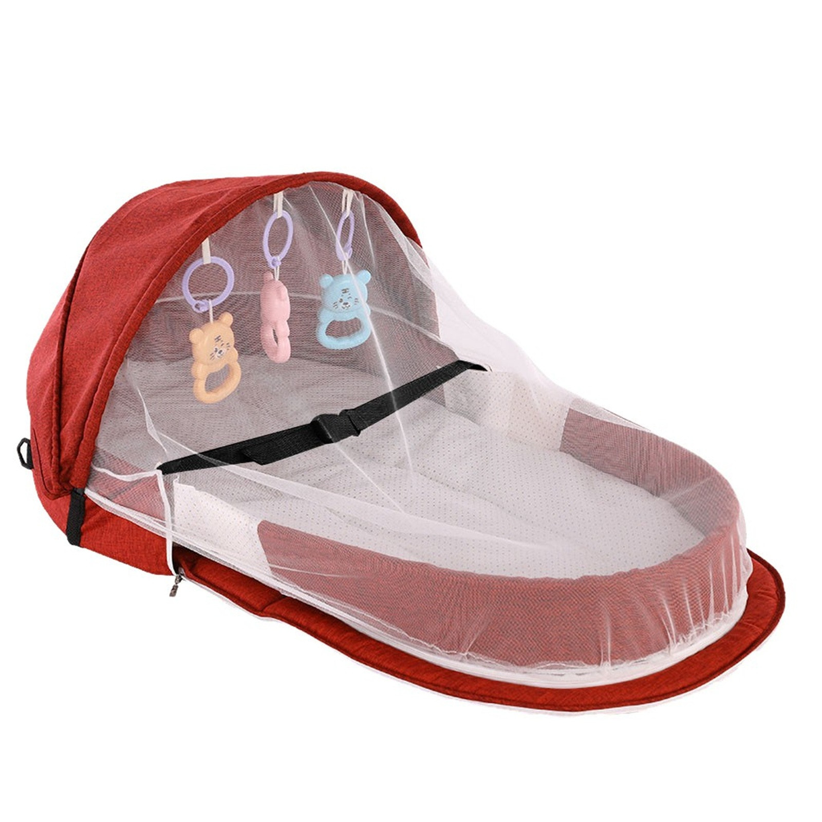 سرير أطفال محمول قابل للطي مع  - مراجعة Camping Cot Foldable وسعره