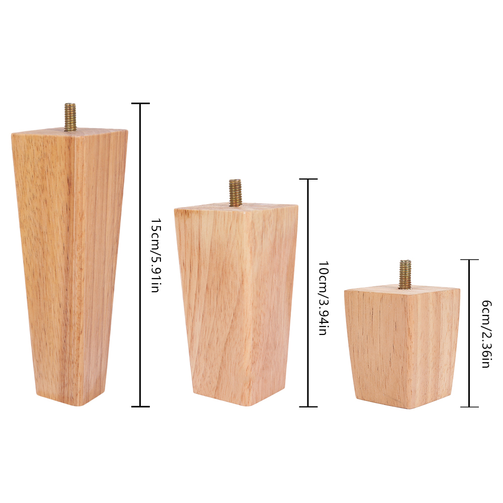 4 قطع أرجل أثاث خشبية صلبة 6/1 - مراجعة Adirondack Chair Wood وسعره