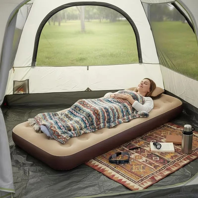 مرتبة هوائية قابلة للطي عالية  - مراجعة Camping Cot Foldable وسعره