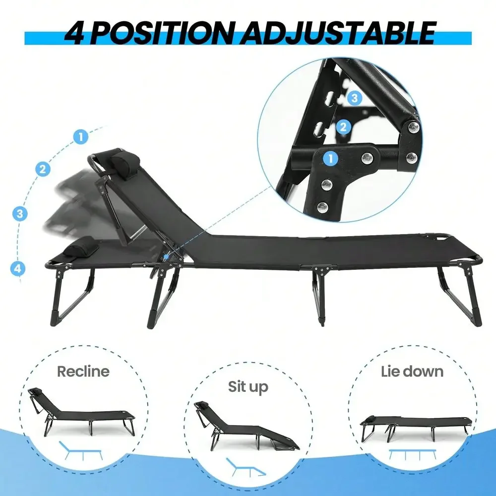 سرير تخييم قابل للطي عريض للغا - مراجعة Camping Cot Foldable وسعره
