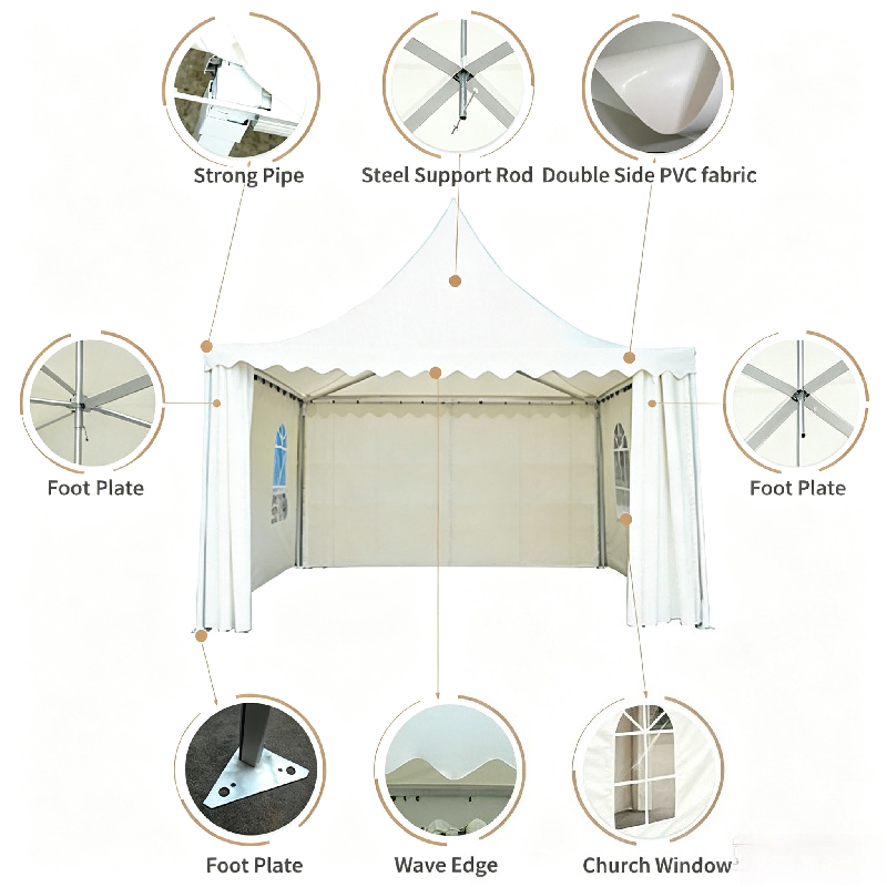 خيمة خارجية على شكل باغودا قاب - مراجعة Outdoor Furniture Fabric وسعره