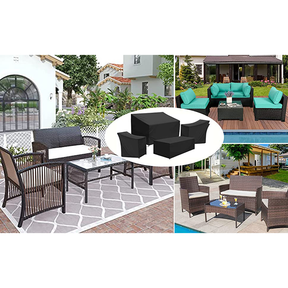 1-4 قطعة في الهواء الطلق شرفة  - مراجعة Outdoor Furniture Material وسعره